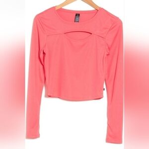 Cycle House Layla Long Sleeve Crop Top in Dubarry